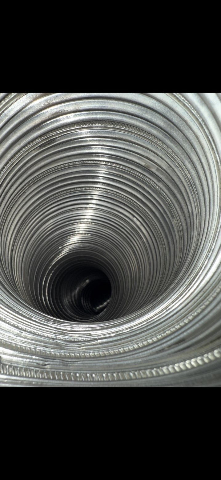 Ren ventilasjonskanal etter rens